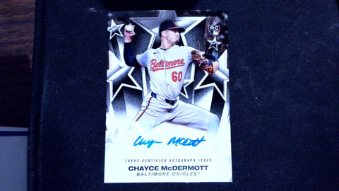 2025 Topps #BSA-CMC Chayce McDermott Baseball Stars Autographs