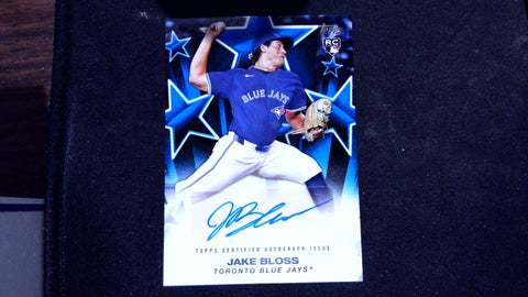 2025 Topps #BSA-JBL Jake Bloss Baseball Stars Autographs Blue #/150