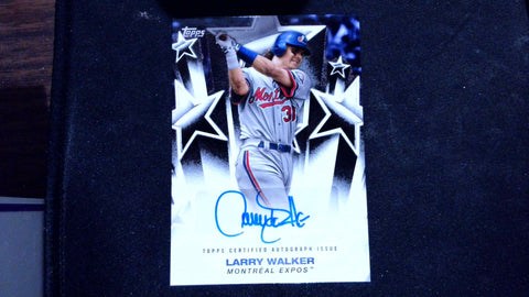 2025 Topps #BSA-LW Larry Walker Baseball Stars Autographs