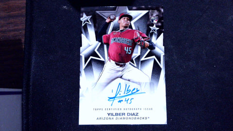 2025 Topps #BSA-YD Yilber Diaz Baseball Stars Autographs