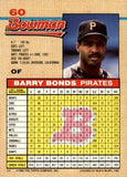 1992 Bowman #60 Barry Bonds