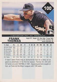 1992 Fleer #100 Frank Thomas