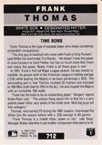1992 Fleer #712 Frank Thomas