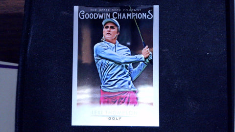 2021 Upper Deck Goodwin Champions #37 Lexi Thompson Platinum