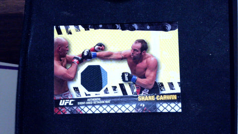 2010 Topps UFC #FM-SC Shane Carwin Fight Mat Relic