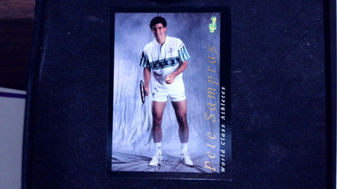1992 Classic World Class Athletes #3 Pete Sampras Promos