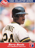 1992 Post Cereal #15 Barry Bonds