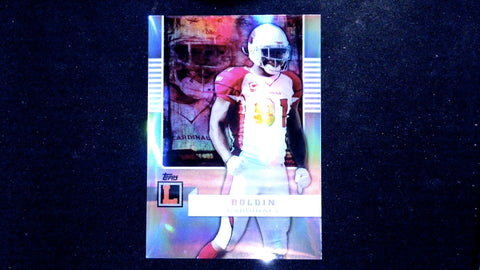 2008 Topps Letterman #33 Anquan Boldin Refractors #/99
