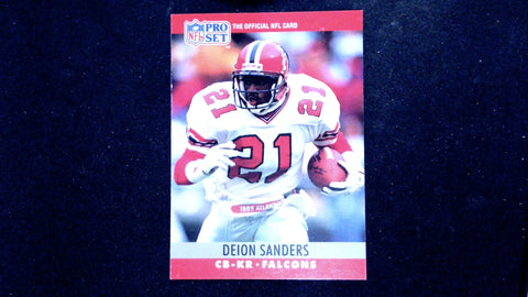 1990 Pro Set #36 Deion Sanders