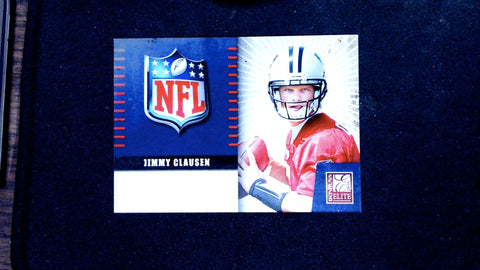 2010 Donruss Elite #19 Jimmy Clausen Rookie NFL Shield #/999