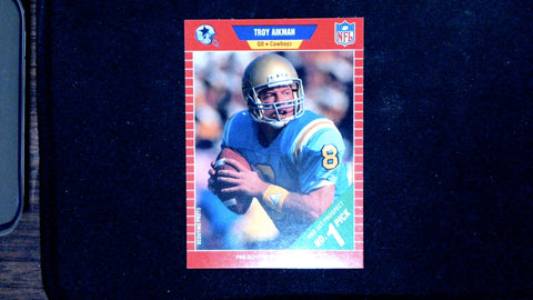 1989 Pro Set #490 Troy Aikman