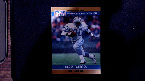 1990 Pro Set #1 Barry Sanders