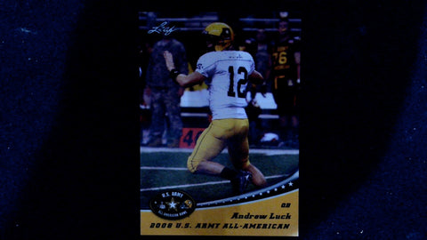 2012 Leaf Draft #AAB-AL1 Andrew Luck Army All-American Bowl