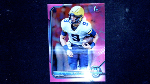 2021-22 Bowman University #39 JJ McCarthy Chrome Pink