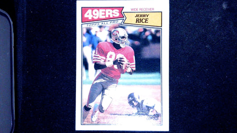 1987 Topps #115 Jerry Rice