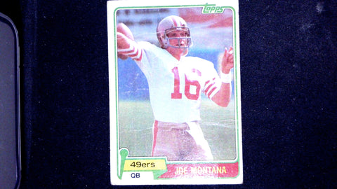 1981 Topps #216 Joe Montana