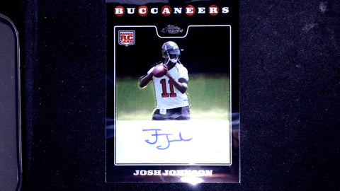 2008 Topps Chrome #TC175 Josh Johnson Rookie Autographs