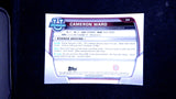 2022 Bowman University Chrome #34 Cameron Ward