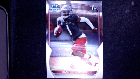 2022 Bowman University Chrome #34 Cameron Ward