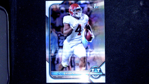 2021-22 Bowman University #48 Brian Robinson Chrome Refractors