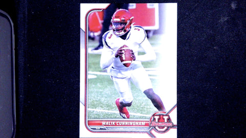 2021-22 Bowman University #92 Malik Cunningham