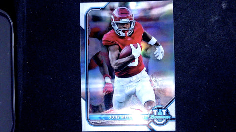 2021-22 Bowman University #99 John Metchie III Chrome Refractors