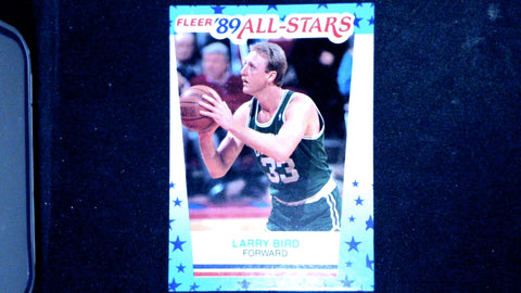 1989-90 Fleer #10 Larry Bird Stickers