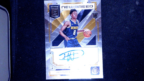2022-23 Donruss Elite #NB-PYW Peyton Watson New Breed Autographs