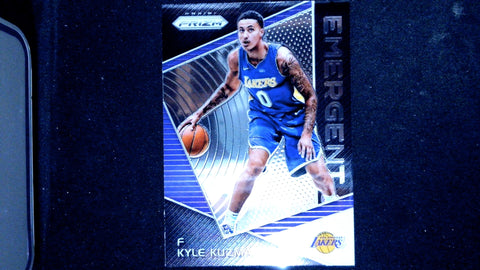 2017-18 Panini Prizm #EM-KYL Kyle Kuzma Emergent