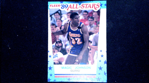 1989-90 Fleer #5 Magic Johnson Stickers