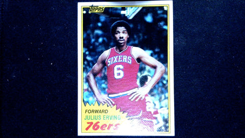 1981-82 Topps #30 Julius Erving