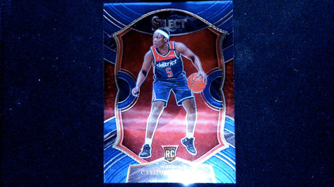 2020-21 Panini Select #96 Cassius Winston Blue