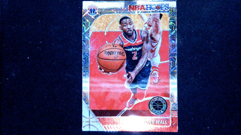 2019-20 Hoops Premium Stock #191 John Wall Prizms Silver Mojo