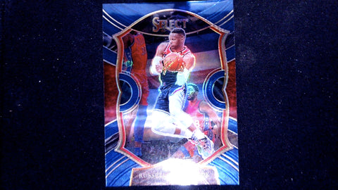 2020-21 Panini Select #39 Russell Westbrook Blue