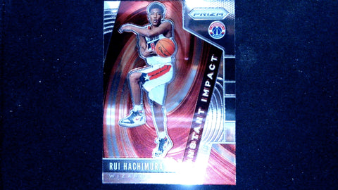 2019-20 Panini Prizm #8 Rui Hachimura Instant Impact