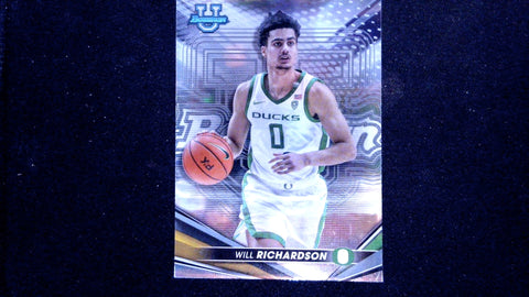 2022-23 Bowman University Best #47 Will Richardson Refractors