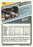 1993 Topps #150 Frank Thomas