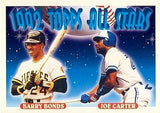 1993 Topps #407 Barry Bonds / Joe Carter