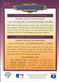 1994 Collector's Choice #313 Juan Gonzalez / Barry Bonds