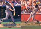 1994 Collector's Choice #313 Juan Gonzalez / Barry Bonds