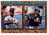 1994 Topps #384 Fred McGriff / Frank Thomas