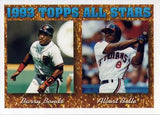 1994 Topps #390 Barry Bonds / Albert Belle