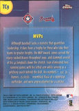 2000 Topps Chrome #TC9 MVPs (Ivan Rodriguez / Chipper Jones) Combos