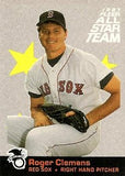 1987 Fleer #11 Roger Clemens Fleer All Star Team