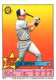 1989 O-Pee-Chee Stickers #11 Cal Ripken Super-Star-Backs