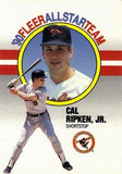 1990 Fleer #8 Cal Ripken, Jr. '90 Fleer All-Star Team