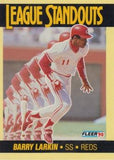 1990 Fleer #1 Barry Larkin League Standouts