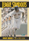 1990 Fleer #5 Wade Boggs League Standouts