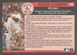 1991 Fleer #10 Roger Clemens '91 Fleer All-Star Team
