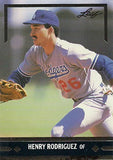 1991 Leaf #BC8 Henry Rodriguez Gold Rookies